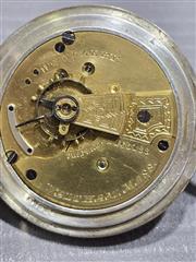 Waltham Pocket Watch WM Ellery Sterling Case Not Running